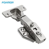 Hydraulic hinge one way triangle base alloy clip